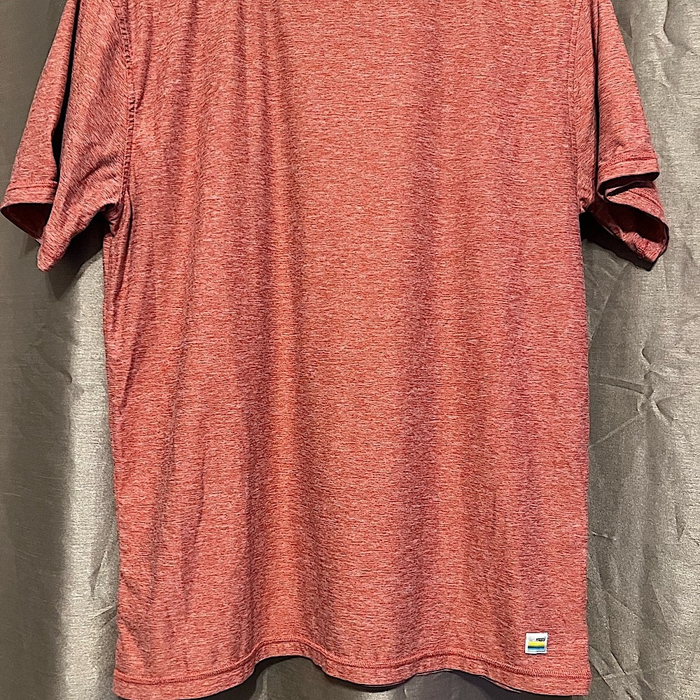 Vuori Red Short Sleeve Tee Soft Comfortable Fit